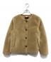 Kate Spade（ケイトスペード）の古着「Bonded Shearling Jacket」｜ベージュ