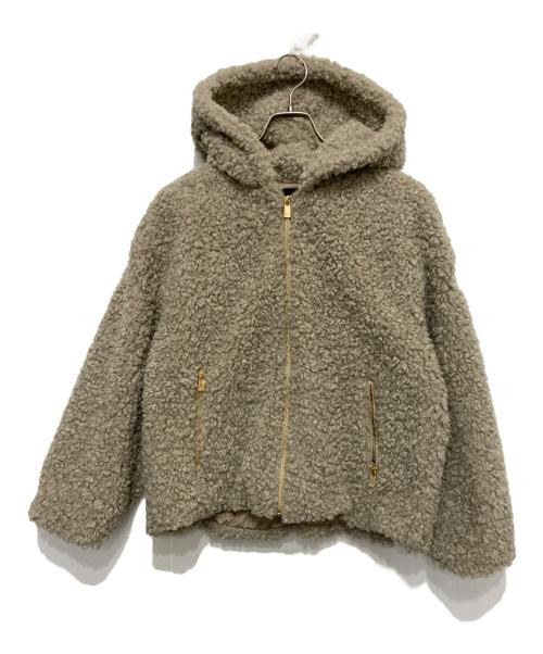 TATRAS（タトラス）TATRAS (タトラス) IPAMA イパマ ボアブルゾン ベージュ サイズ:SIZE 01の古着・服飾アイテム