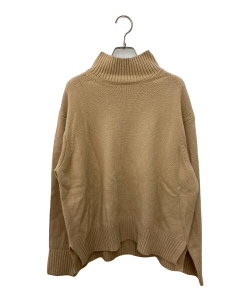 UNITED ARROWS（ユナイテッドアローズ）UNITED ARROWS (ユナイテッドアローズ) W/CA ハイネック ニット ベージュ サイズ:不明の古着・服飾アイテム