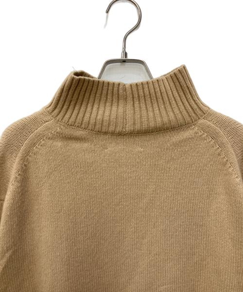 UNITED ARROWS（ユナイテッドアローズ）UNITED ARROWS (ユナイテッドアローズ) W/CA ハイネック ニット ベージュ サイズ:不明の古着・服飾アイテム
