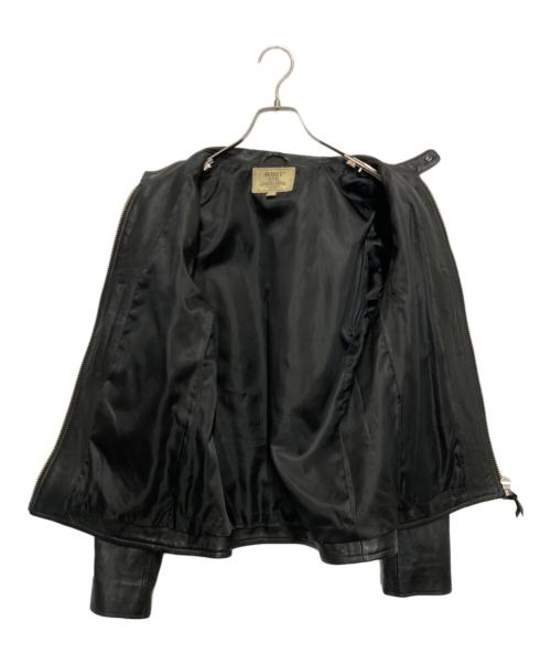 AVIREX（アヴィレックス）AVIREX (アヴィレックス) SHEEP SINGLE RIDERS ブラック サイズ:Lの古着・服飾アイテム