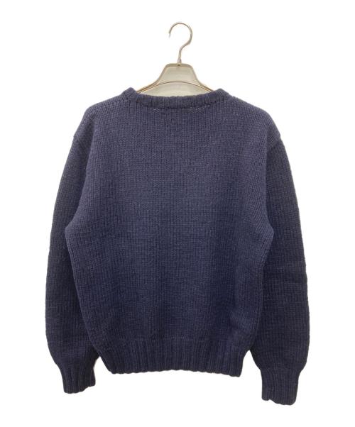 POLO RALPH LAUREN（ポロ・ラルフローレン）POLO RALPH LAUREN (ポロ・ラルフローレン) 90's 風景画セーター ネイビー サイズ:Ⅼの古着・服飾アイテム