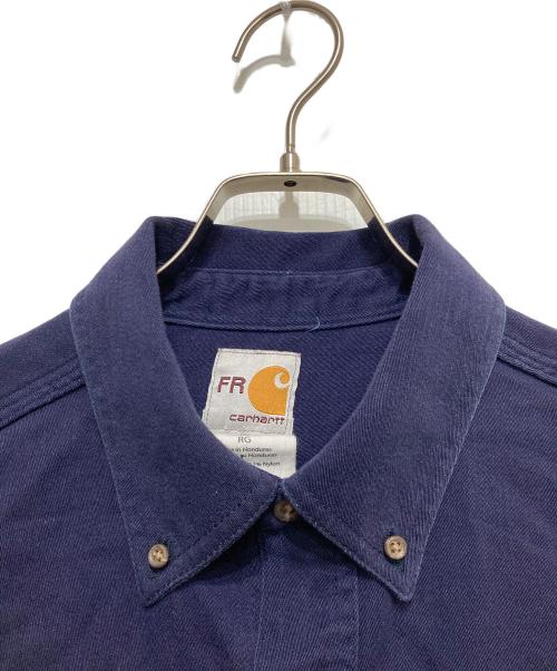 CarHartt（カーハート）CarHartt (カーハート) FRワークシャツ ネイビー サイズ:Mの古着・服飾アイテム