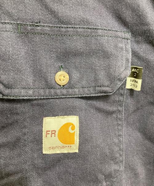 CarHartt（カーハート）CarHartt (カーハート) FRワークシャツ ネイビー サイズ:Mの古着・服飾アイテム