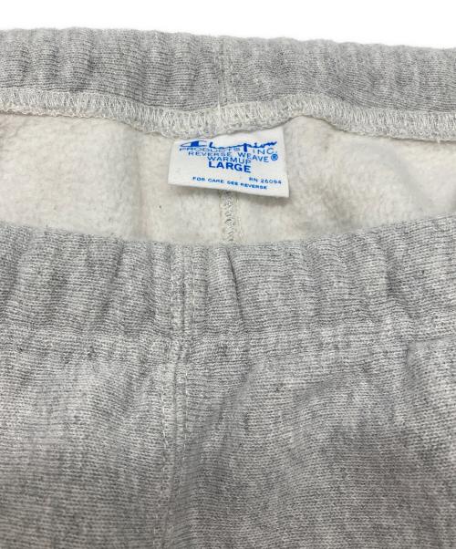 Champion REVERSE WEAVE（チャンピオン リバース ウィーブ）Champion REVERSE WEAVE (チャンピオン リバース ウィーブ) MIN-NANO (ミンナノ) スウェットパンツ グレー サイズ:LARGEの古着・服飾アイテム
