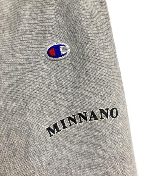 Champion REVERSE WEAVE（チャンピオン リバース ウィーブ）Champion REVERSE WEAVE (チャンピオン リバース ウィーブ) MIN-NANO (ミンナノ) スウェットパンツ グレー サイズ:LARGEの古着・服飾アイテム