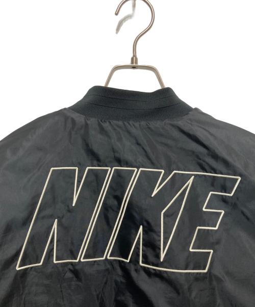 NIKE（ナイキ）NIKE (ナイキ) リバーシブル ボンバー ジャケット ブラック サイズ:Mの古着・服飾アイテム