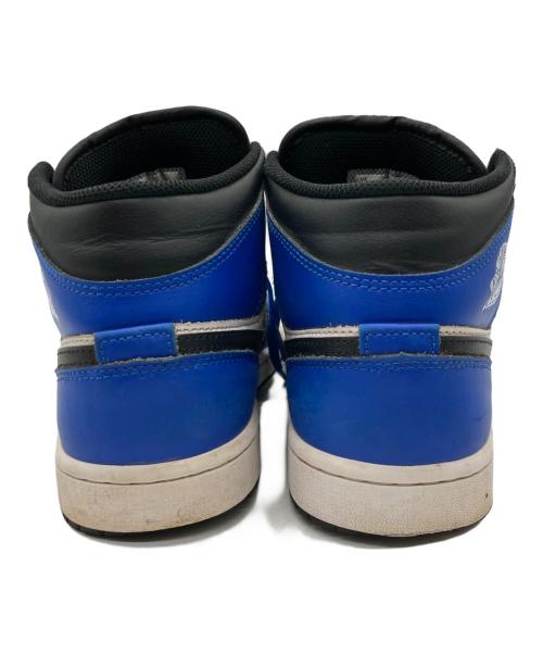 NIKE（ナイキ）NIKE (ナイキ) Air Jordan 1 Mid ホワイト×ブルー サイズ:25の古着・服飾アイテム