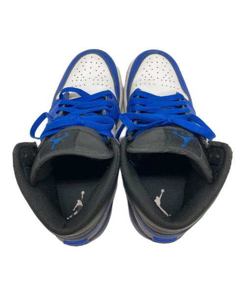 NIKE（ナイキ）NIKE (ナイキ) Air Jordan 1 Mid ホワイト×ブルー サイズ:25の古着・服飾アイテム