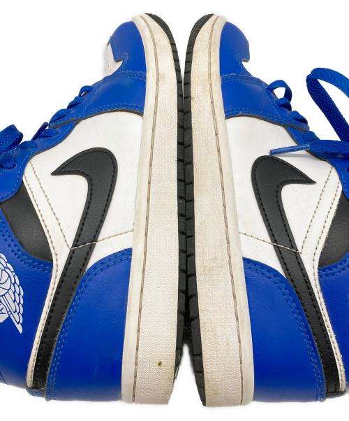 NIKE（ナイキ）NIKE (ナイキ) Air Jordan 1 Mid ホワイト×ブルー サイズ:25の古着・服飾アイテム