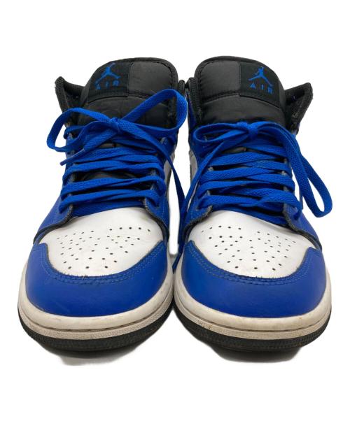 NIKE（ナイキ）NIKE (ナイキ) Air Jordan 1 Mid ホワイト×ブルー サイズ:25の古着・服飾アイテム