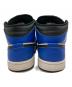 中古・古着 NIKE (ナイキ) Air Jordan 1 Mid ホワイト×ブルー サイズ:25：6000円
