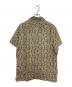 LARDINI (ラルディーニ) オープンカラー総柄リネンシャツ ベージュ サイズ:S：10000円