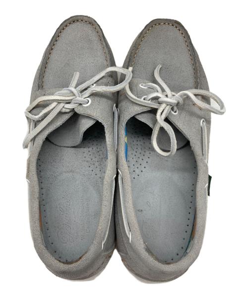 PARABOOT（パラブーツ）PARABOOT (パラブーツ) BIRTH スウェードデッキシューズ グレー サイズ:6　1/2の古着・服飾アイテム