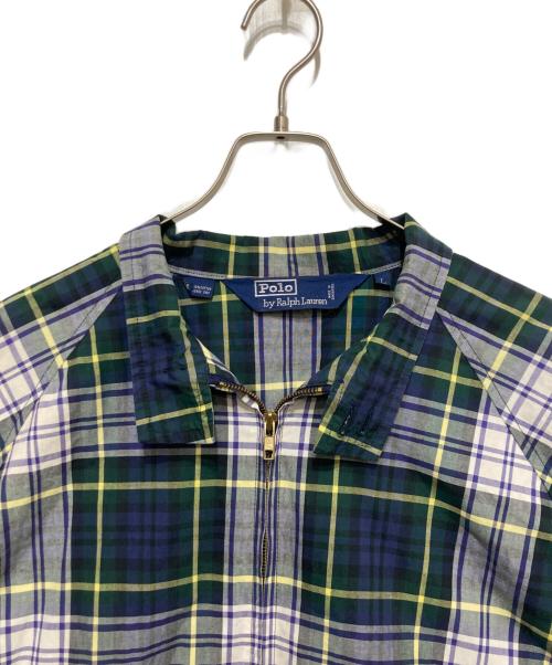 POLO RALPH LAUREN（ポロ・ラルフローレン）POLO RALPH LAUREN (ポロ・ラルフローレン) スイングトップ グリーン サイズ:Lの古着・服飾アイテム