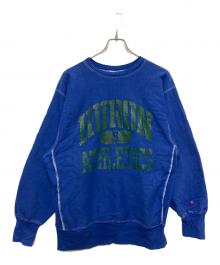 Champion（チャンピオン）の古着「90`sリバースウィーブスウェット」｜ブルー