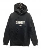 GIVENCHYジバンシィ）の古着「デストロイパーカー」｜ブラック