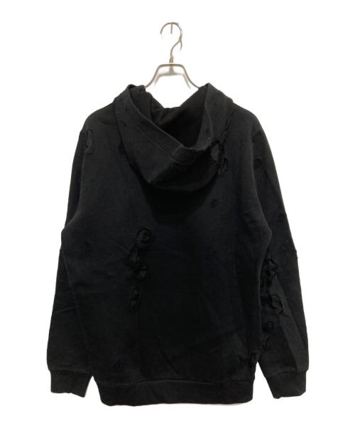 GIVENCHY（ジバンシィ）GIVENCHY (ジバンシィ) デストロイパーカー ブラック サイズ:Mの古着・服飾アイテム