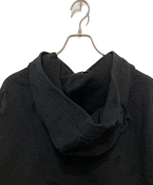 GIVENCHY（ジバンシィ）GIVENCHY (ジバンシィ) デストロイパーカー ブラック サイズ:Mの古着・服飾アイテム