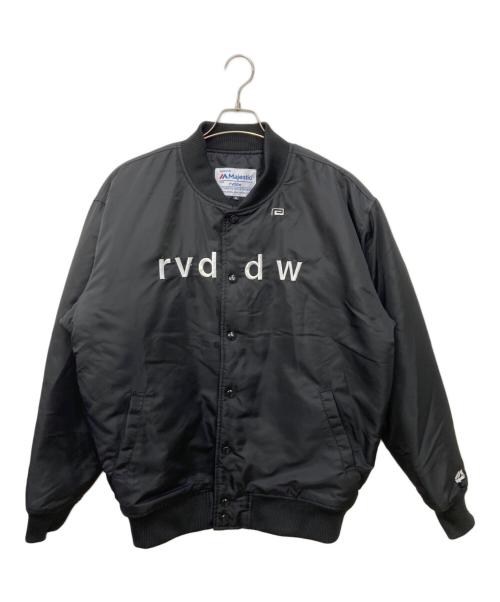 reversal（リバーサル）Reversal (リバーサル) reversal (リバーサル) 刺繍中綿ジャケット ブラック サイズ:Mの古着・服飾アイテム