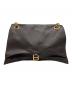 BALENCIAGA（バレンシアガ）の古着「CRUSH LARGE CHAIN BAG　クラッシュ・ラージ・チェーン・バッグ」｜ブラウン