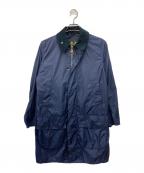 Barbourバブアー）の古着「BORDER SL NYLON」｜ネイビー