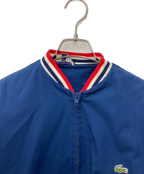 IZOD LACOSTE（アイゾッド ラコステ）IZOD LACOSTE (アイゾッド ラコステ) トリコリブジップアップブルゾン ネイビー サイズ:不明の古着・服飾アイテム