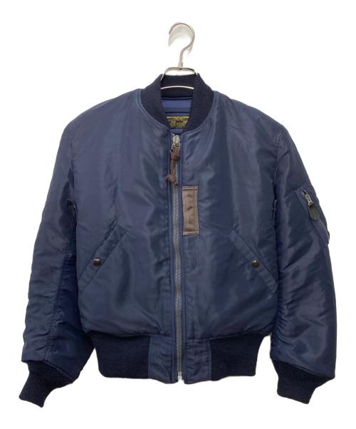 BUZZ RICKSON'S（バズリクソンズ）Buzz Rickson's (バズリクソンズ) BEAMS (ビームス) MA-1 AIR FORCE BLUE SP ネイビー サイズ:Sの古着・服飾アイテム
