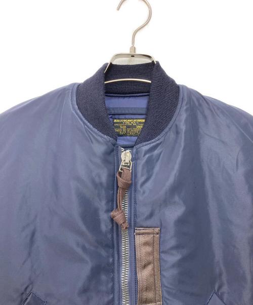 BUZZ RICKSON'S（バズリクソンズ）Buzz Rickson's (バズリクソンズ) BEAMS (ビームス) MA-1 AIR FORCE BLUE SP ネイビー サイズ:Sの古着・服飾アイテム