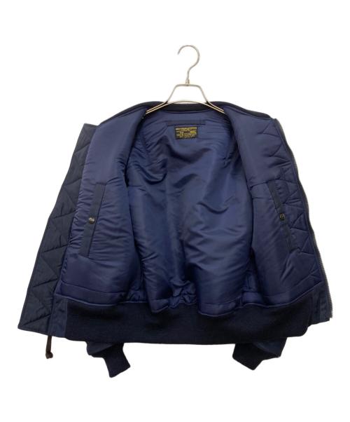 BUZZ RICKSON'S（バズリクソンズ）Buzz Rickson's (バズリクソンズ) BEAMS (ビームス) MA-1 AIR FORCE BLUE SP ネイビー サイズ:Sの古着・服飾アイテム