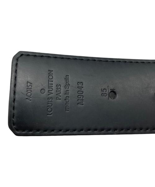 LOUIS VUITTON（ルイ ヴィトン）LOUIS VUITTON (ルイ ヴィトン) ベルト・LV イニシャル 40MM リバーシブル3 ブラック サイズ:85の古着・服飾アイテム