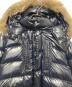 中古・古着 MONCLER (モンクレール) RODダウンジャケット ネイビー サイズ:3：40000円