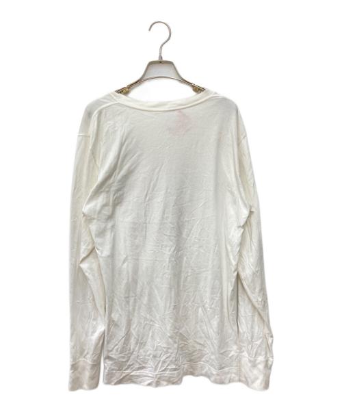 Vivienne Westwood RED LABEL（ヴィヴィアンウエストウッドレッドレーベル）Vivienne Westwood RED LABEL (ヴィヴィアンウエストウッドレッドレーベル) 60/2オーガニック天竺Piraties Heart pt Tシャツ ホワイト サイズ:Mの古着・服飾アイテム