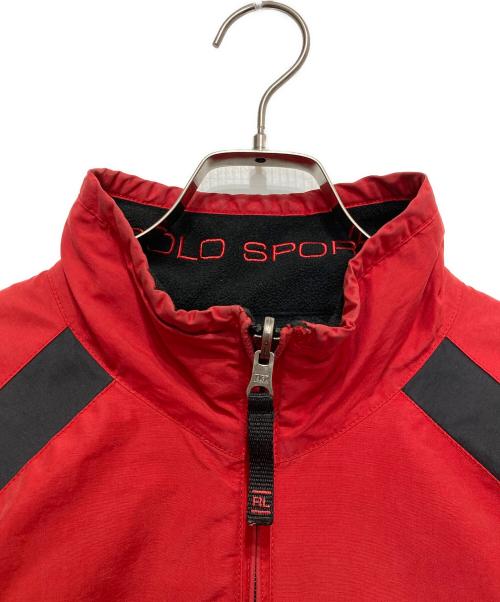POLO SPORT（ポロスポーツ）POLO SPORT (ポロスポーツ) リバーシブルジャケット ブラック×レッド サイズ:Mの古着・服飾アイテム