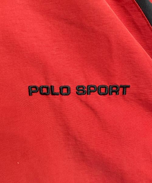 POLO SPORT（ポロスポーツ）POLO SPORT (ポロスポーツ) リバーシブルジャケット ブラック×レッド サイズ:Mの古着・服飾アイテム