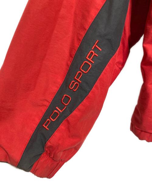POLO SPORT（ポロスポーツ）POLO SPORT (ポロスポーツ) リバーシブルジャケット ブラック×レッド サイズ:Mの古着・服飾アイテム
