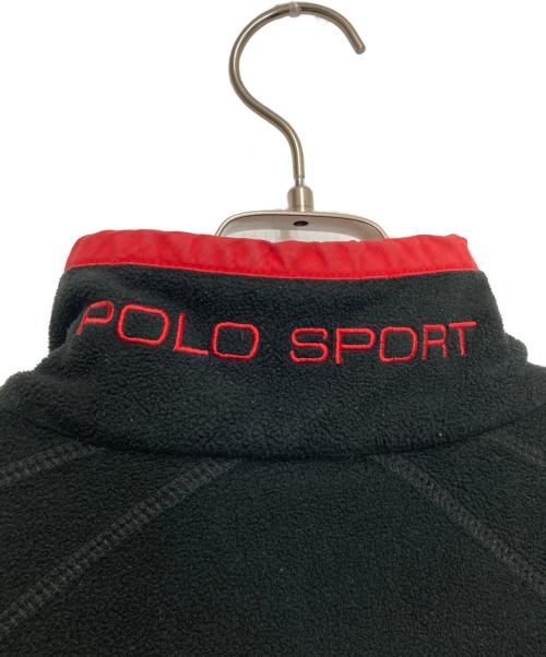 POLO SPORT（ポロスポーツ）POLO SPORT (ポロスポーツ) リバーシブルジャケット ブラック×レッド サイズ:Mの古着・服飾アイテム