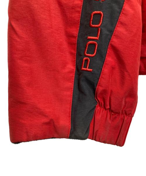 POLO SPORT（ポロスポーツ）POLO SPORT (ポロスポーツ) リバーシブルジャケット ブラック×レッド サイズ:Mの古着・服飾アイテム