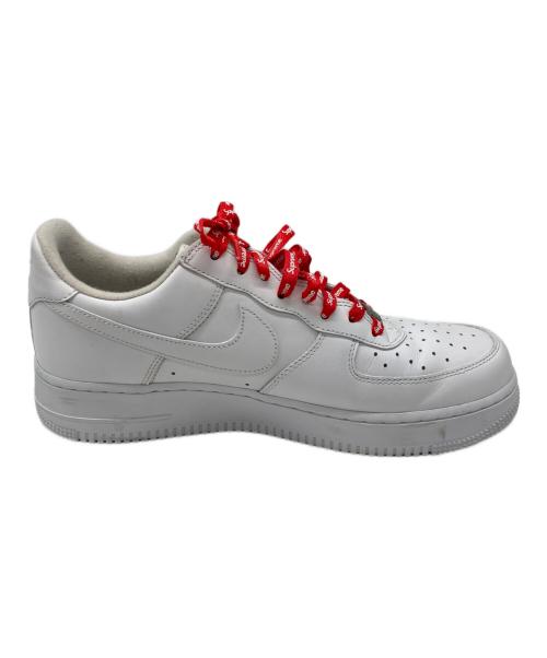 NIKE（ナイキ）NIKE (ナイキ) Supreme (シュプリーム) スニーカー ホワイト サイズ:27の古着・服飾アイテム