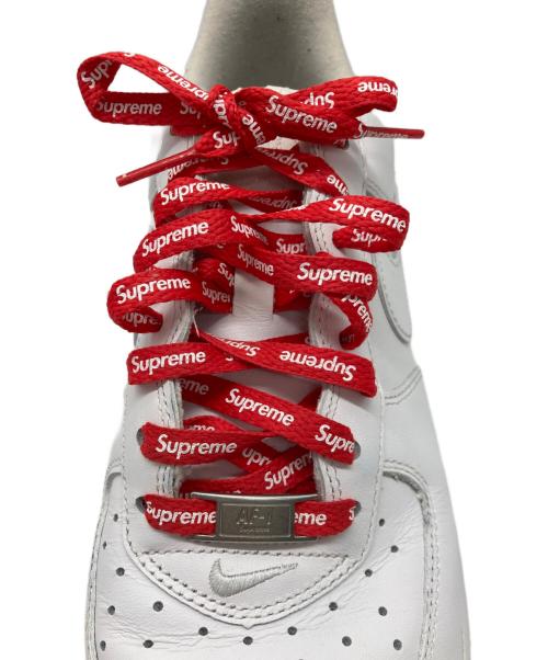 NIKE（ナイキ）NIKE (ナイキ) Supreme (シュプリーム) スニーカー ホワイト サイズ:27の古着・服飾アイテム
