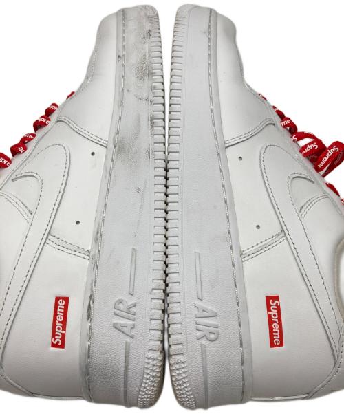 NIKE（ナイキ）NIKE (ナイキ) Supreme (シュプリーム) スニーカー ホワイト サイズ:27の古着・服飾アイテム