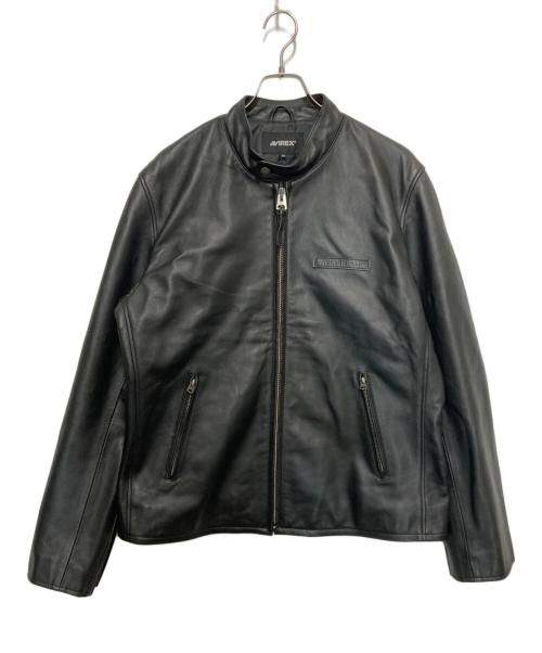 AVIREX（アヴィレックス）AVIREX (アヴィレックス) SHEEP SINGLE RIDERS ブラック サイズ:2XL 未使用品の古着・服飾アイテム