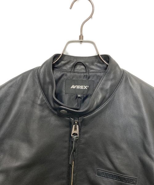 AVIREX（アヴィレックス）AVIREX (アヴィレックス) SHEEP SINGLE RIDERS ブラック サイズ:2XL 未使用品の古着・服飾アイテム
