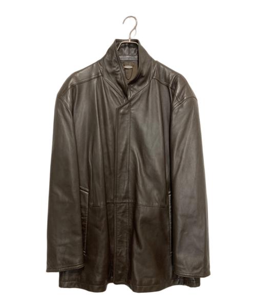 Beaux（Beaux）Beaux (Beaux) シープレザーコート ブラウン サイズ:48の古着・服飾アイテム
