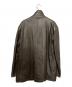 Beaux (Beaux) シープレザーコート ブラウン サイズ:48：10000円