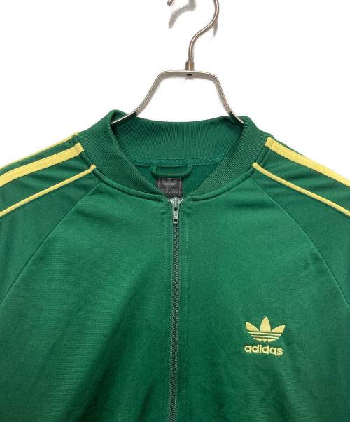 adidas（アディダス）adidas (アディダス) トラックジャケット グリーン サイズ:105の古着・服飾アイテム