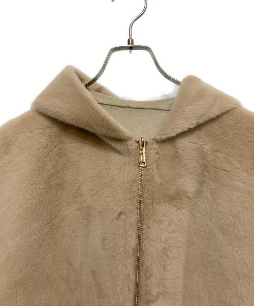 COLLAGE GALLARDAGALANTE（コラージュ ガリャルダガランテ）COLLAGE GALLARDAGALANTE (コラージュ ガリャルダガランテ) 25FW リバーシブルファータッチコート ベージュ サイズ:FREE 未使用品の古着・服飾アイテム