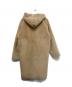 COLLAGE GALLARDAGALANTE (コラージュ ガリャルダガランテ) 25FW リバーシブルファータッチコート ベージュ サイズ:FREE 未使用品：13000円