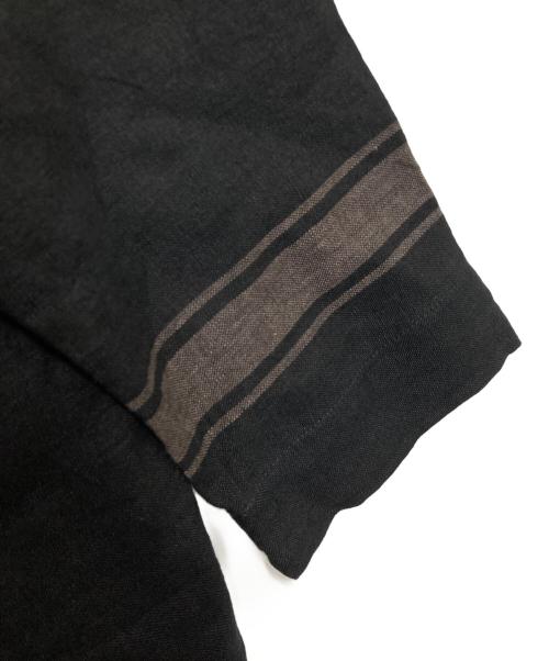 nop de nod（ノップドゥノッド）nop de nod (ノップドゥノッド) 2way ロングシャツワンピース ブラック サイズ:M 未使用品の古着・服飾アイテム