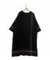 nop de nod (ノップドゥノッド) 2way ロングシャツワンピース ブラック サイズ:M 未使用品：10000円